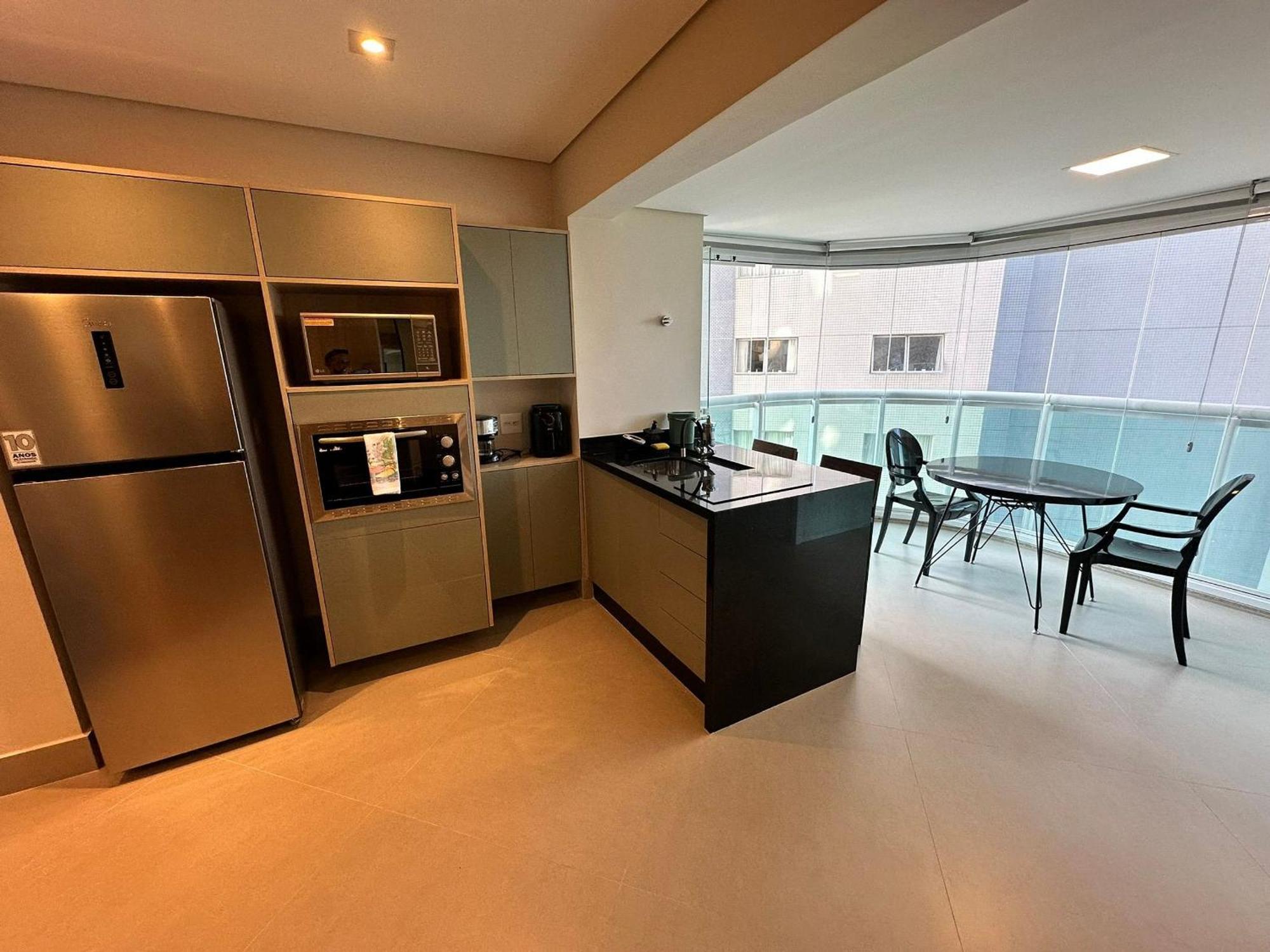 شقة Residencial Estanconfor Com Vista Mar 2 Ac E Garagem سانتوس المظهر الخارجي الصورة